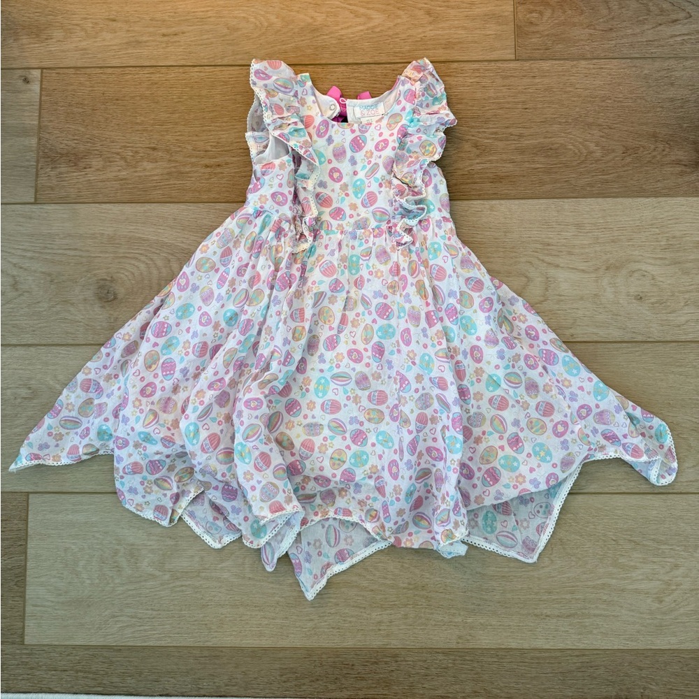 Maggie & Zoe Pink and White Dress